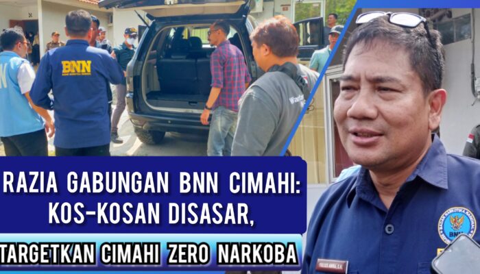 Razia Gabungan BNN Cimahi: Kos-Kosan Disasar, Targetkan Cimahi Zero Narkoba