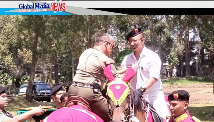 Ketum Pordasi Aryo Djojohadikusumo Lepas Atlet Horse Bow Archery ke Amerika dan Terima Brevet Kavaleri