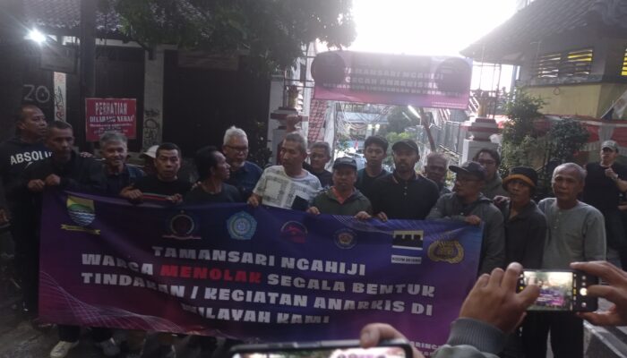 Forum-RW Tamansari Tolak Aksi Anarkis, Warga Minta TNI-Polri Amankan Perusuh