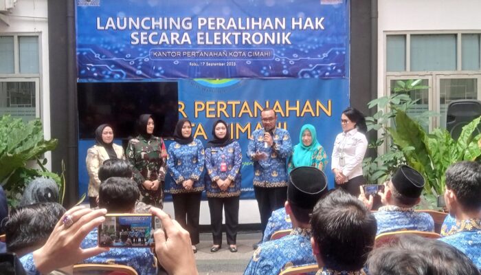 Cimahi Luncurkan Layanan Peralihan Hak Tanah Elektronik: Cepat, Aman, dan Transparan