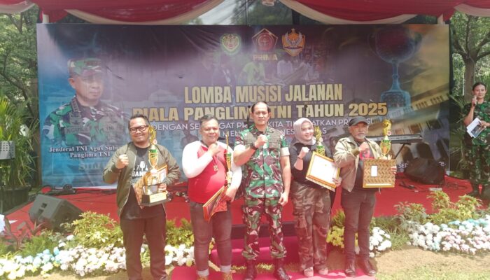 Lomba Musisi Jalanan Piala Panglima TNI 2025 Hadirkan Musikalitas Jalanan yang Apik