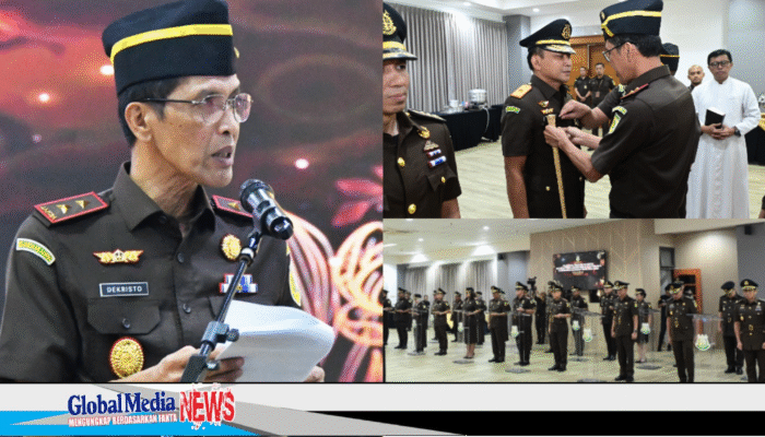 Kajati Hermon Dekristo Lantik 25 Pejabat Baru di Wilayah Kejati Jabar, Ini Daftarnya