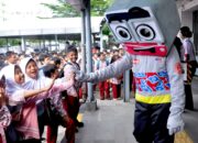 Hadirkan 1717 Siswa, C-Taditur Raih Rekor MURI Pada Kegiatan Sosialisasi Cinta Kereta