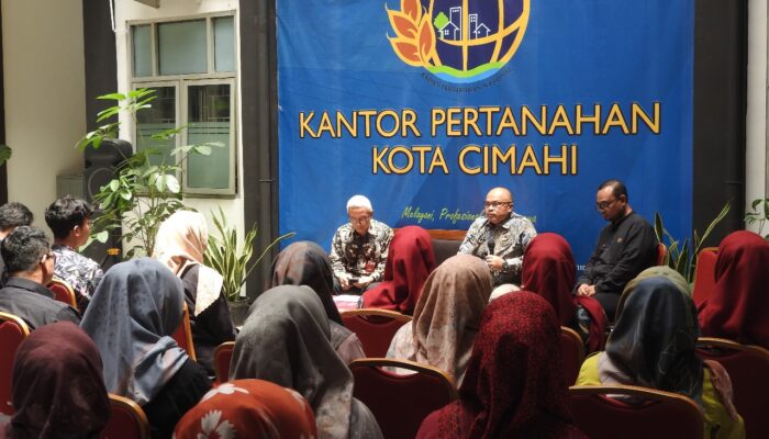 PPPK Kantor Pertanahan Kota Cimahi Dapat Suntikan Semangat dari Kanwil BPN Jabar