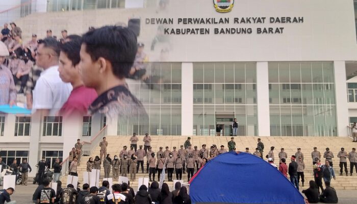 Ketua DPRD Bandung Barat Berani Hadapi Massa Pendemo, Janji Tindaklanjuti 13 Tuntutan Rakyat