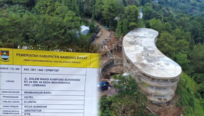 Klarifikasi: Pembangunan Hotel di Mekarwangi Lembang Sudah Kantongi Izin, Perpanjangan Dokumen PBG Sedang Diproses