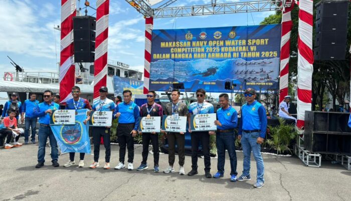 Prajurit Kodam III/Slw Raih Juara Renang Navy Open Water-Sport Competition 2025