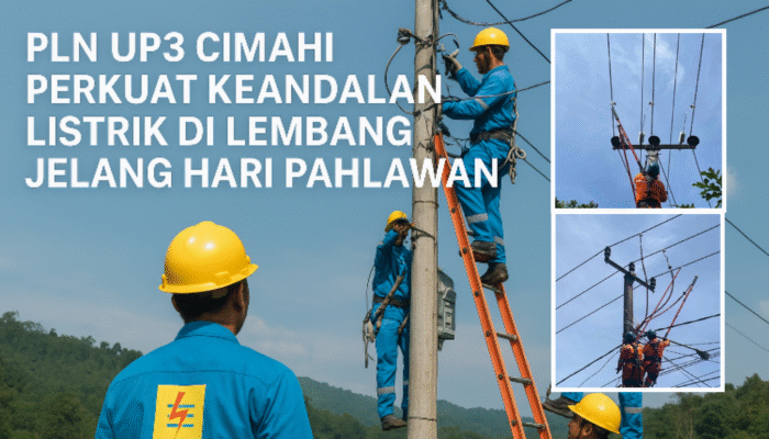 PLN UP3 Cimahi Perkuat Keandalan Listrik di Lembang Jelang Hari Pahlawan