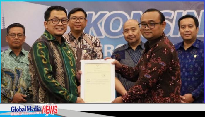 Kantor Pertanahan Kota Cimahi Hadiri Rapat Konsinyering Percepatan Sertifikasi Aset Tanah PLN