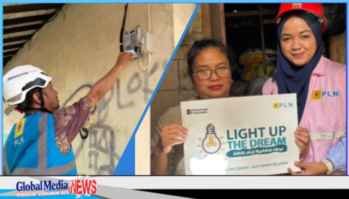 PLN UP3 Cimahi Hadirkan Terang dan Harapan melalui Program Berbagi Cahaya – Light Up The Dream