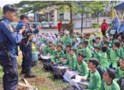 Damkar Kota Cimahi Adakan Kegiatan Edukasi Dan Sosialisasi Di SDN Baros Mandiri 4