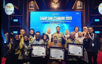 Diskominfo Cimahi Berhasil Raih Penghargaan SAKIP dan Predikat Zona Intregitas (ZI) Award 2025 Dari Kemenpan-RB RI
