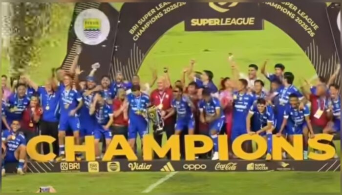 Persib Bandung Cetak Sejarah! Maung Bandung Resmi Juara BRI Super League 2025/26 dan Raih Hattrick Gelar Liga