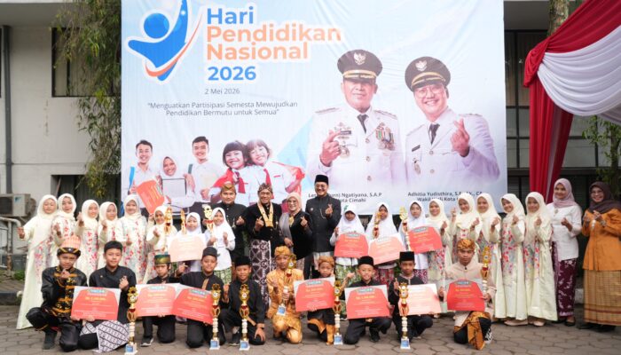 Hardiknas 2026, Wali Kota Cimahi Ngatiyana Tegaskan Pendidikan Berkualitas Jadi Tanggung Jawab Bersama