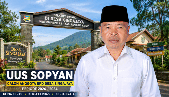 Uus Sopyan Siap Lanjutkan Pengabdian, Maju sebagai Calon BPD Desa Singajaya 2026-2034