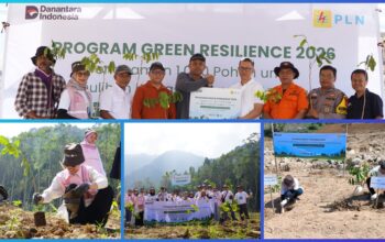 PLN Tanam 1.000 Pohon di Lembang, Perkuat Pemulihan Lingkungan dan Mitigasi Longsor di Bandung Barat