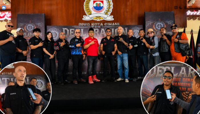 Lendeng N D’Genk Deklarasikan Distrik Kota Cimahi, Siap Bersinergi dengan Pemda dan APH