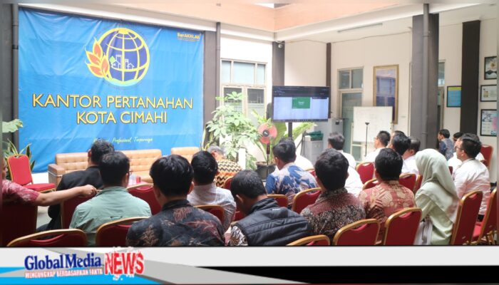 Kanwil BPN Jawa Barat Evaluasi Capaian PTSL 2026 di Cimahi, Pastikan Target dan Kualitas Program Berjalan Optimal