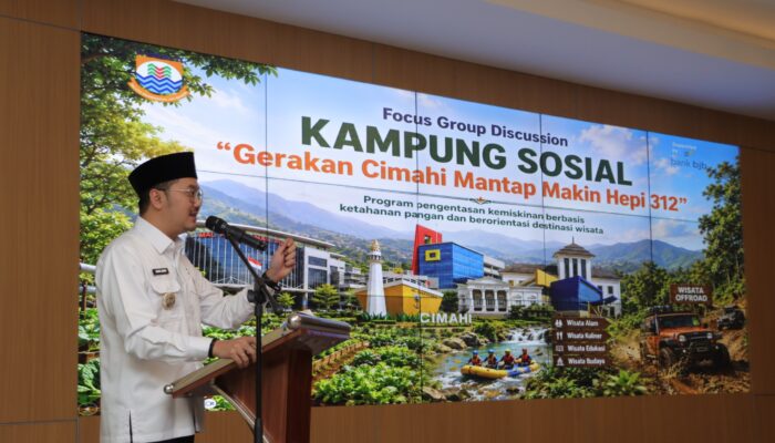 Dinas Sosial Kota Cimahi Menyelenggarakan Acara Focus Group Discussion ( FGD) Kampung Sosial