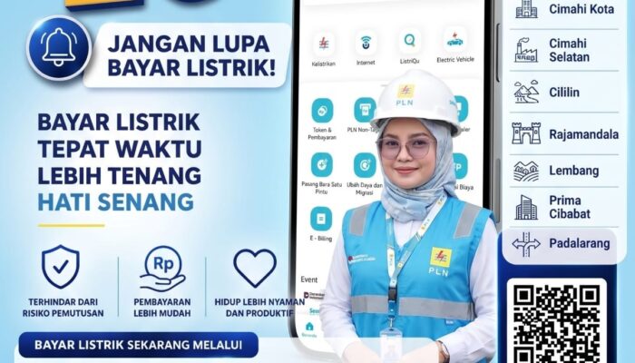 PLN UP3 Cimahi Ajak Pelanggan Bayar Tagihan Listrik Tepat Waktu Melalui PLN Mobile