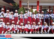 Tumbuhkan Jiwa Nasionalisme, 44 Siswa SDN Ajung 01 Ikuti Lomba Gerak Jalan Antar Pelajar