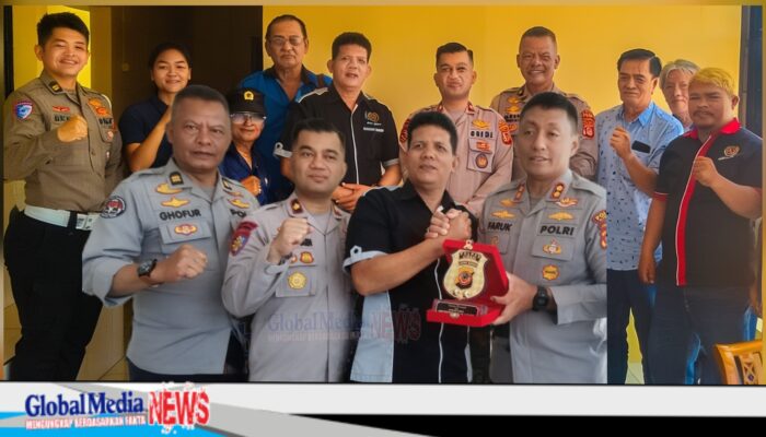 Kapolres Cimahi Ajak PWI Cimahi Perkuat Sinergi, Dorong Kota Cimahi Bebas Hoaks dan Ujaran Kebencian