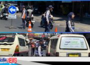 Dishub KBB Laksankan PAM Rutin di Terminal Lembang, Kawal Jalur Lintasan Gubernur Jabar