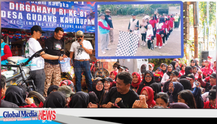 HUT RI ke-81 di Gudang Kahuripan Meriah, Kades: Generasi Penerus Teruskan Semangat Perjuangan