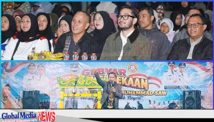 Bupati Jeje Disuguhi Bajidor di Puncak Gebyar Kemerdekaan RW 06