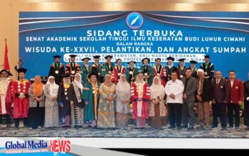 STIKes Budi Luhur Cimahi Wisuda 405 Lulusan, Dorong Alumni Berkiprah hingga Mancanegara