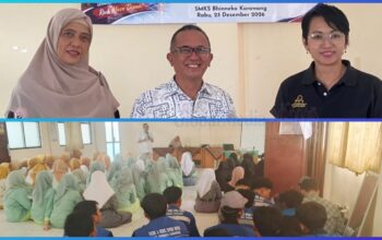 Siswa SMKS Bhinneka Karawang Belajar Langsung dari Praktisi, Sales Disebut Karier Tanpa Batas