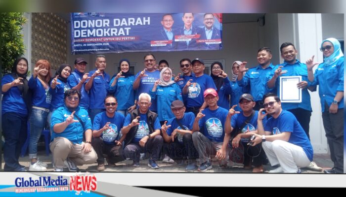 Setetes Darah Selamatkan Nyawa, Demokrat Cimahi Gelar Donor Darah Serentak