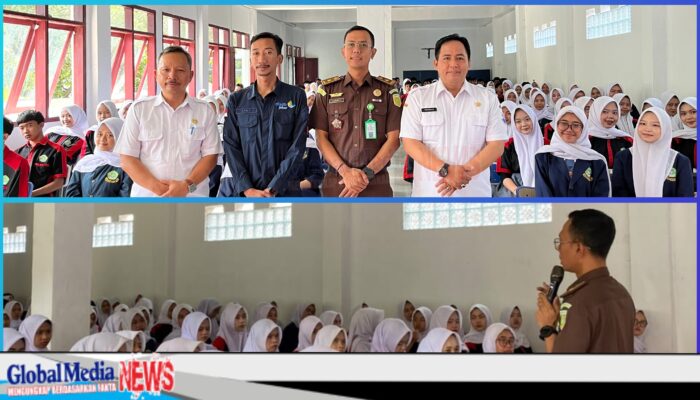 Kejari Cimahi Gencar Edukasi Pelajar SMK Mohamad Toha soal Antikorupsi dan Bahaya Judi Online