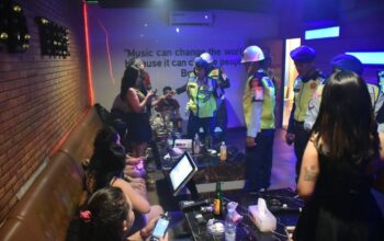 Denpom Kogartap II Bandung Razia Tempat Hiburan Malam, 13 Orang Diperiksa