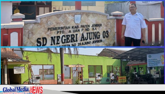 Lama Tak Tersentuh Renovasi, SDN Ajung 03 Jember Akhirnya Dapat Revitalisasi Rp780 Juta