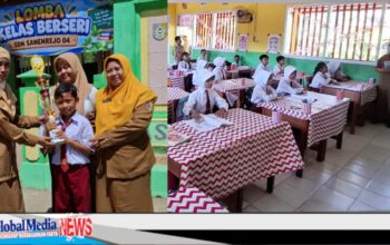 SDN Sanenrejo 04 Jember Gelar Lomba Kelas Bersih, Tumbuhkan Kepedulian dan Gotong Royong Siswa