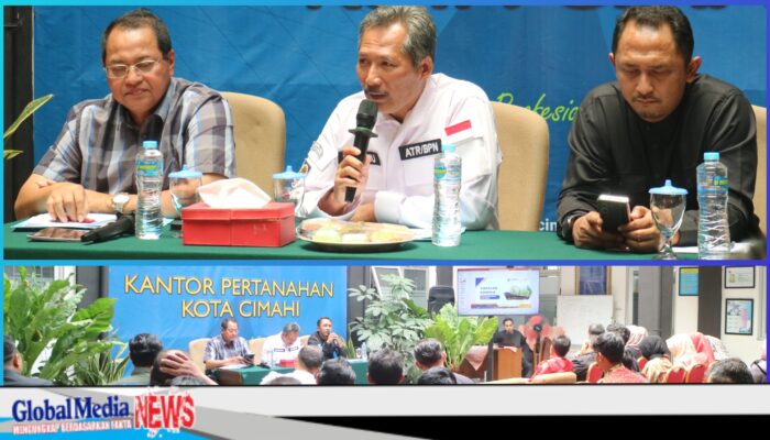 Kantor Pertanahan Kota Cimahi Terima Monev Kanwil BPN Jabar, Dorong Penguatan Kinerja dan Pelayanan