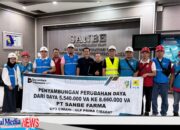 Jelang Sumpah Pemuda, PLN Cimahi Tambah Daya Listrik Sanbe Farma Jadi 8.660 kVA
