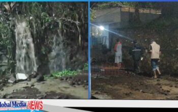 Turab Ambrol dan Longsor di Cilame Ngamprah, Warga RW 23 Waswas Saat Hujan Dera