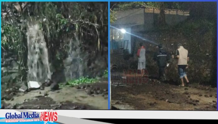 Turab Ambrol dan Longsor di Cilame Ngamprah, Warga RW 23 Waswas Saat Hujan Dera