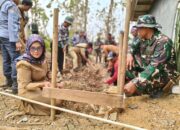 Satgas TMMD ke-130 Kodim Sukabumi Rehabilitasi Posyandu, Warga Mekarjaya Apresiasi