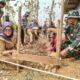 Satgas TMMD ke-130 Kodim Sukabumi Rehabilitasi Posyandu, Warga Mekarjaya Apresiasi